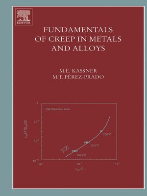 cover image of Fundamentals of Creep in Metals and Alloys